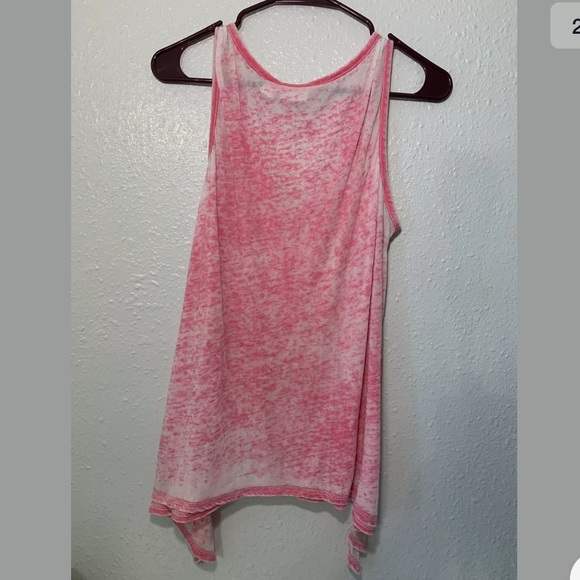 🔴 CATO PINK ASYMMETRICAL TANK TOP SIZE M - Picture 2 of 3